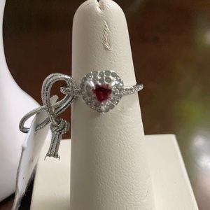 Swarovski Heart Ring❤️